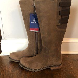 Womens NWT Ariat Leather Clara Waterproof boots